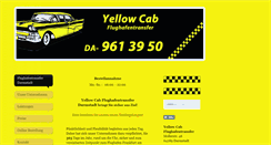 Desktop Screenshot of das-yellowcab.de